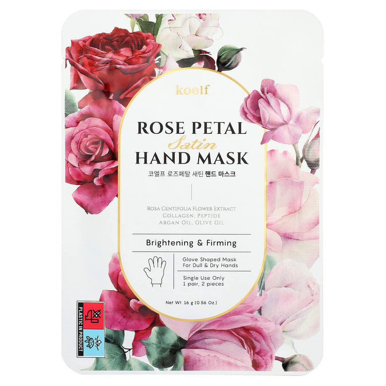 KOELF Rose Petal Hand Mask – Intensive Nourishing & Hydrating Treatment