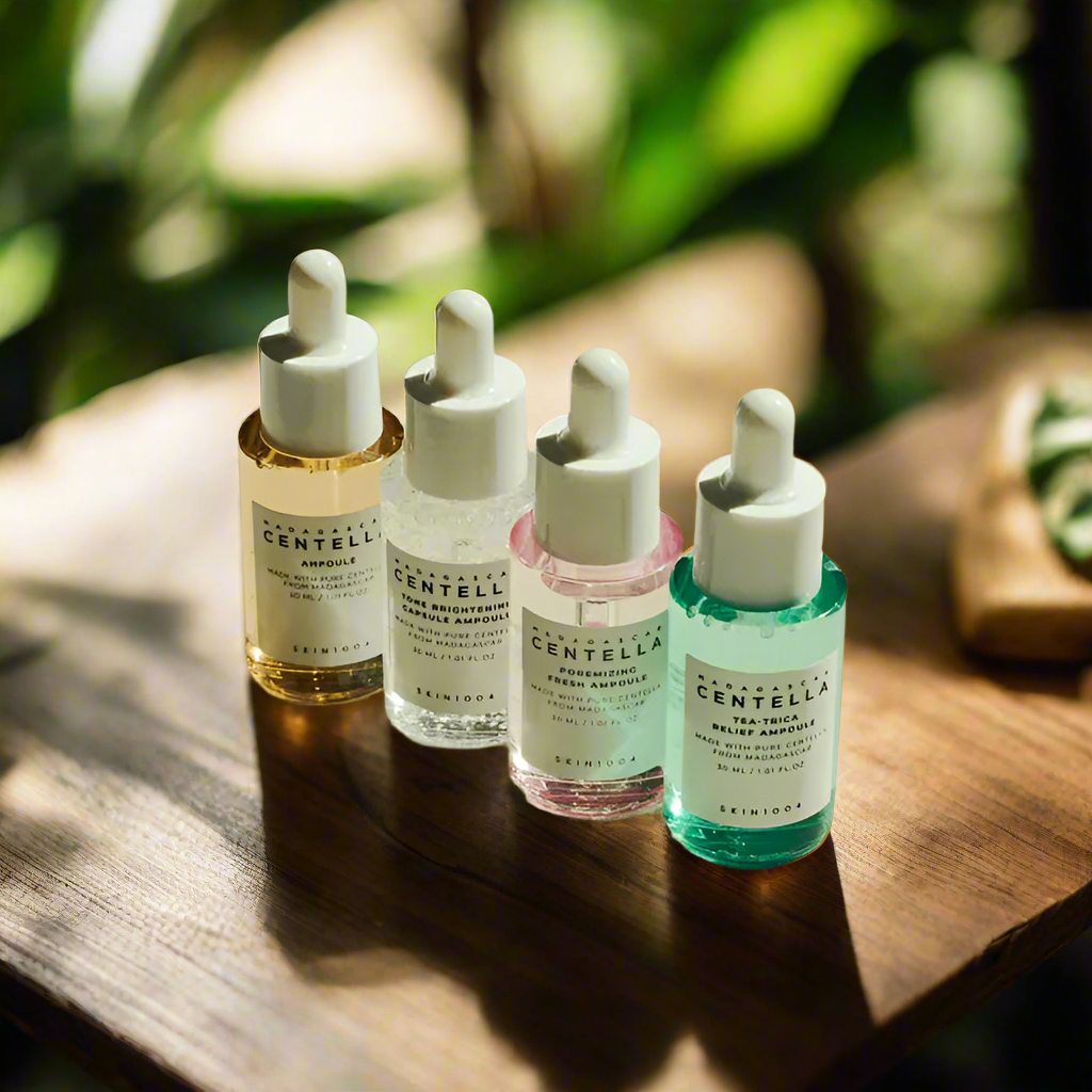 Skin1004 Madagascar Centella Ampoule Kit – Mini 4 Ampoule Set for All Skin Concerns