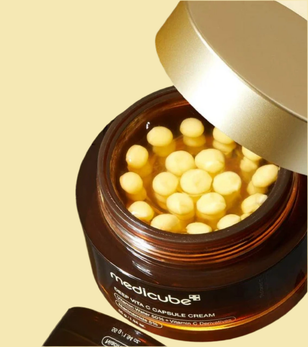Medicube Deep Vita C Capsule Cream – Brightening Dual-Texture Treatment for Spots & Uneven Tone